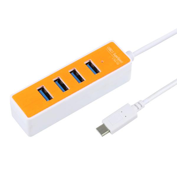 Quality HuaWei MateBook 4 IN 1 0.1 M Cable USB Type C Hub for sale