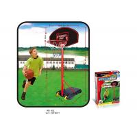 China Portable Basketball Hoop Stand Children's Play Toys Wheels Metal Rim 190 CM Height factory