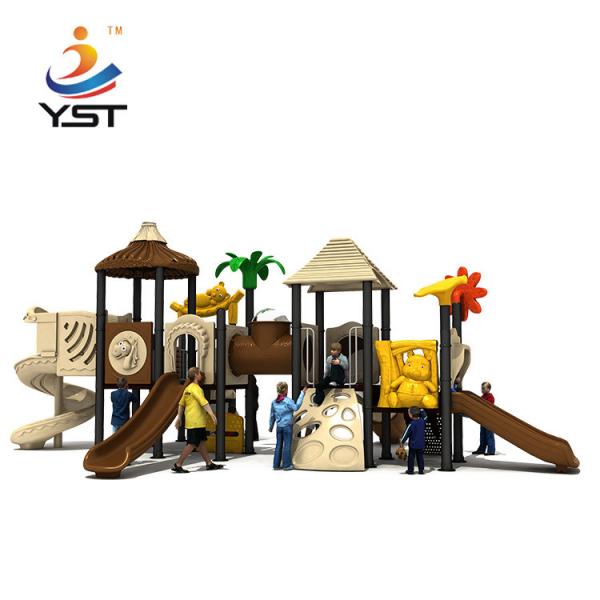 Quality CE Standard Kids Playground Slide , Outdoor Water Slide 1030 * 700 * 420 Cm for sale