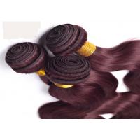 China Double Weft Colored Human Hair Extensions Colored Human Hair Weave factory