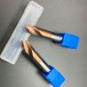 China 60HRC Carbide Button Bits Tungsten Indexable Roughing End Mill Copper Coated factory