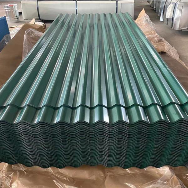 Quality Deep Green Color Sunlight Roofing Sheets Corrugated Prepainted Galvanized Roof for sale