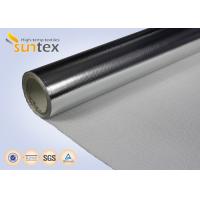 China 0.4mm Aluminum Foil Thermal Reflective Fabric For Heat Protection Glove And Apron factory