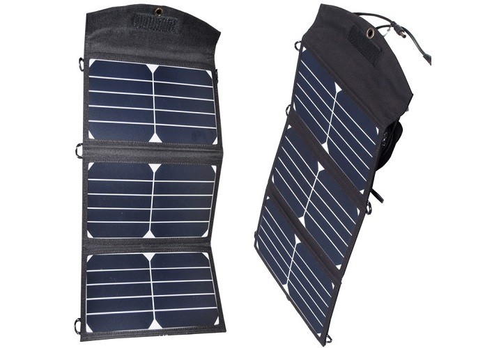 China Mobile Phone Sunpower Solar Panel Storage Bag Foldable Flexible And Soft Elastic factory