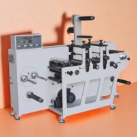 China MQ-350Y(S) Double Station Two Head Fully Rotary Die Cutting And Slitting Machine Blank Un-Printed Labels Adhesive Paper factory