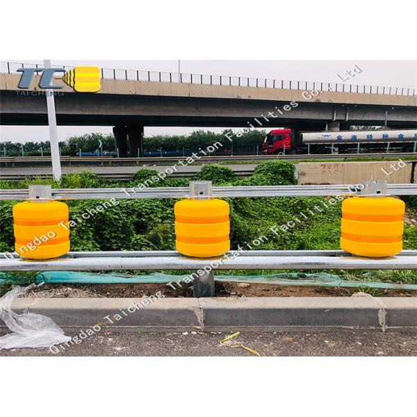 Quality Professional Roller Crash Barriers Road Guard Rail Anti Crash Easy To Install for sale