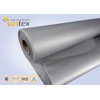 Quality 32 Oz. Silicone Coated Glass Fiber Fabric For Welding Blanket & Barrier for sale