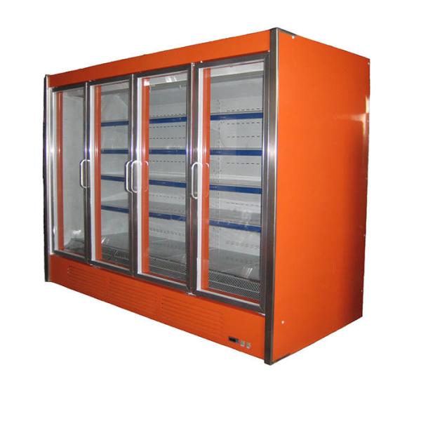 Quality Glass Door 380V Supermarket Refrigeration Equipments for sale