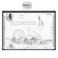 China Electronic DTV Optical Interactive Whiteboard 2 Touch Points factory