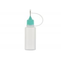 Quality 20ml PE Plastic Squeezable Dropper Bottles with Needle Tip Caps for E-liquids, for sale