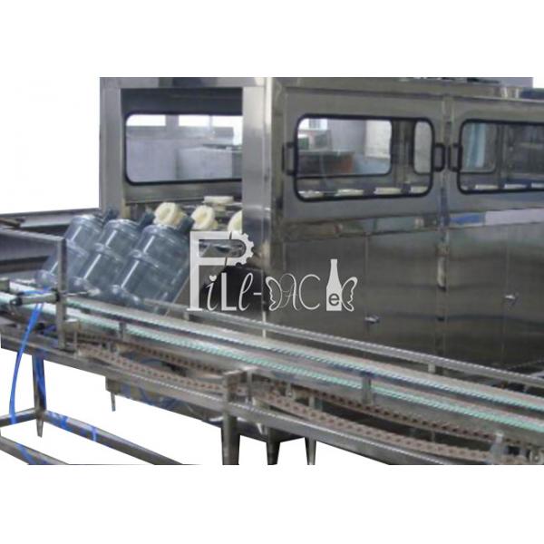 Quality 20 L Bottle Mineral Water SUS304 3 Gallon Filling Line for sale