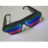 China 2019Hot Sales New Style Rechargeable LED Flashing Glasses for Promotion Gift Wear at Rave Concert Rave Party Dancing factory