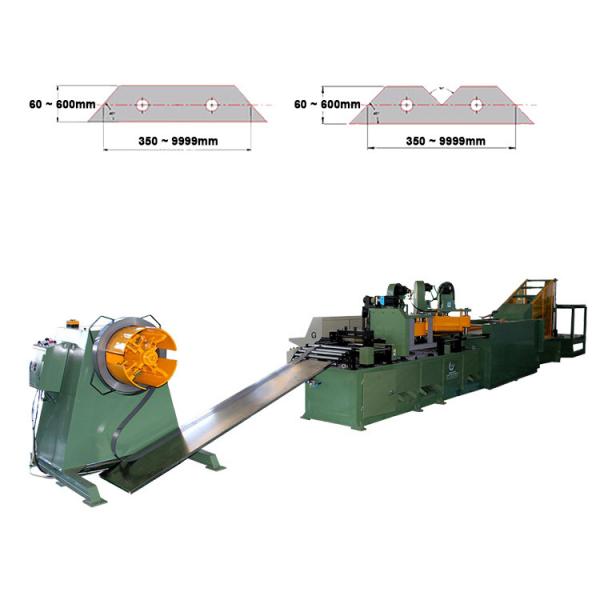 Quality 120m/min Silicon Steel Transformer Core Cutting Machine Two Shearing Two Punching for sale