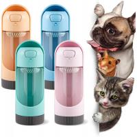 China Portable Foldable Dog Water Bottle With Filter Leak Proof Travel Water Bottle For Dogs factory