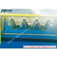 China European 153 Metal Deck Roll Forming Machine , Floor Tiles Making Machine With High Rib factory