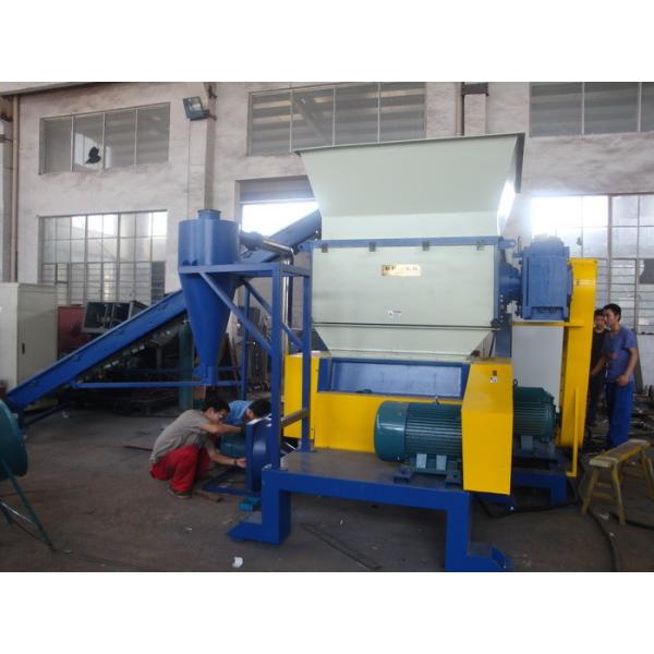 Quality Agricultural Film PLC Control Plastic Shredder Double Shaft Type 45KW Power for sale
