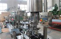China Stainless Steel Carbonated Drink Filling Machine , CSD Bottle Automatic Capping Machine factory