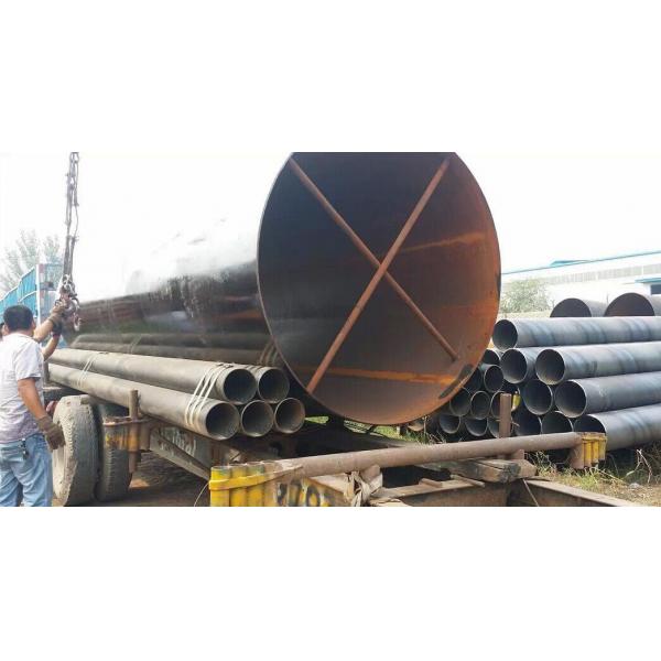 Quality SSAW Oil Steel Pipe , API 5CT Welded Spiral Steel Pipe For Water Well for sale