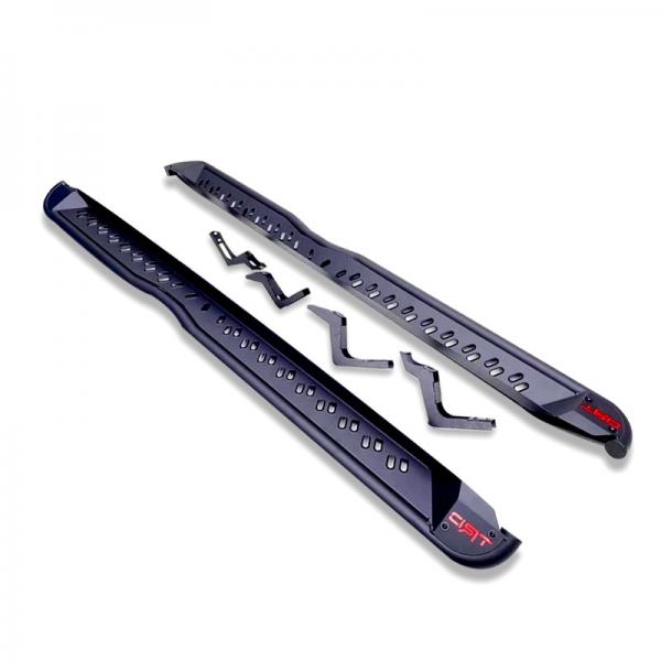 Quality OEM Car Spare Parts Steel TRD Side Step Bar For Nissan NP300 Triton HiLUX Revo for sale
