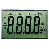 Quality Positive Transmissive 6 O′ Clock Segment LCD Display For Instrument for sale
