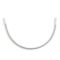 China Bikini Accessories Bra Wire Frame , Plastic Pipe Bra Metal Wire factory