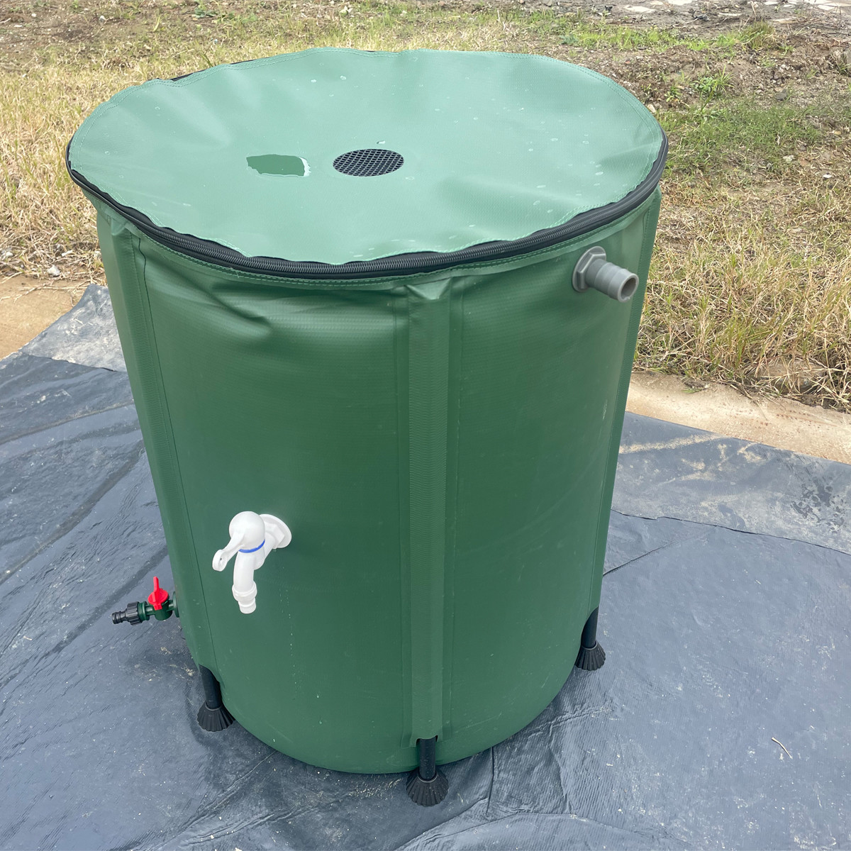 China 500L Rainwater Collection System PVC Water Bladder Tank for Water Harvesting System factory