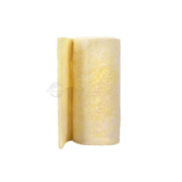 Quality Harmless Stable Glass Wool Insulation Blanket , Waterproof Fiberglass Insulation Roll for sale