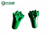 China R25 Threaded Button Bit with Spherical / Ballistic Buttons for Rock Drilling factory