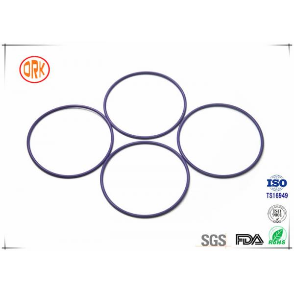 Quality Customized Purple High Temperature Silicone O Rings For Auto Parts for sale
