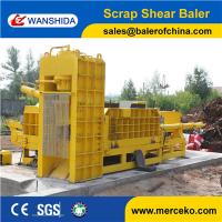 China Best price Scrap Metal Shearing Baler Machine to cut and press waste copper & aluminum export for sale