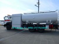 China 6x4 10 Wheels Special Purpose Truck Stainless Steel Mobile Aircraft Refueler Trucks factory