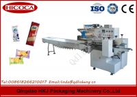 China Horizontal Snack Food Packaging Machine For Ice Cream Bar / Quick Frozen Food factory