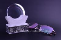 China 1.60 Index Anti Glare Anti Blue Lens Blank , HMC Clear Blue Blocker Lens Blanks factory