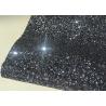 China Assorted Black And Gold Glitter Wallpaper Thick Precutted Synthetic Material factory