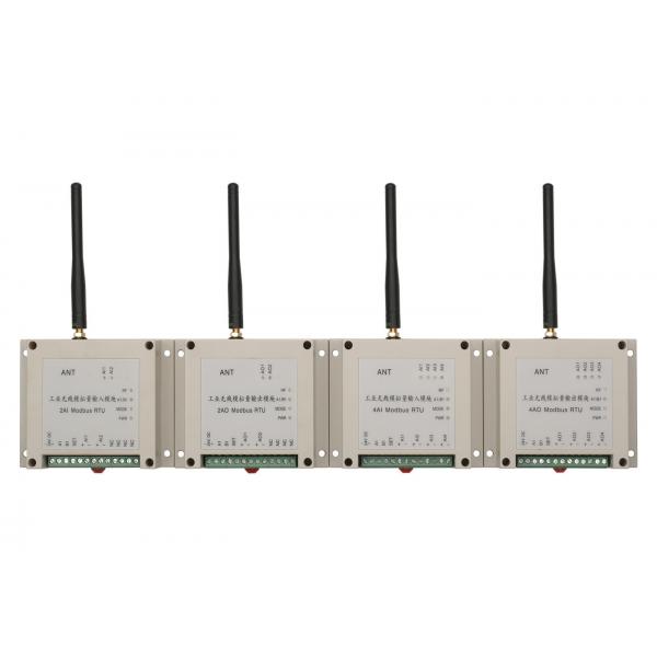 Quality 868MHz Wireless Analog I O Module 1W Modbus RTU  2 Channels 4-20mA / 2 Channels 0-5V Sensor for sale