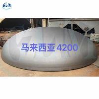 Quality SA516 Gr70 Carbon Steel Elliptical Dished Head 4200 Diameter 30mm Thickness for sale