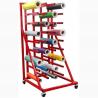 China 5FT Length Vinyl Rolling Industrial Display Stands , Heavy - Duty Display Stands factory
