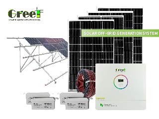 Quality Solar energy system full package 5kw for home residential solar panel system for sale