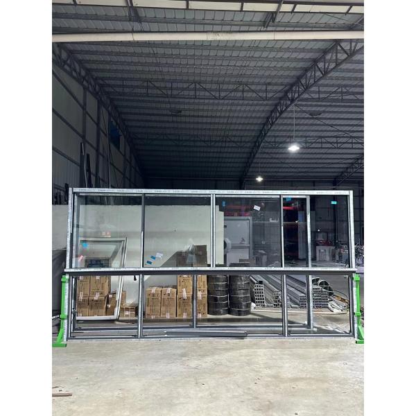Quality Affordable Aluminium Sliding Windows Left / Right / Top / Bottom Opening Direction for sale