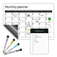 Quality Multipurpose Magnetic Refrigerator Frame To Do List Planner Dry Erase Weekly for sale