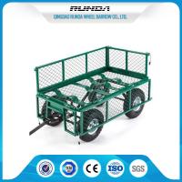 China Heavy Duty Garden Cart Trolley Four Wheels 500kgs Load Capacity Air Wheel factory