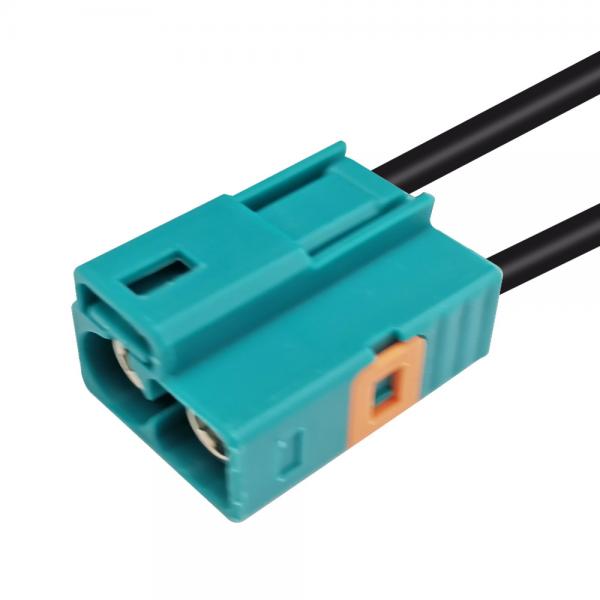 Quality Two CVBS Camera Dual FAKRA Connector , Lightweight FAKRA Male Connector for sale