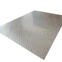 Quality 20mm-1250mm Embossed Stainless Steel Sheet 2b Surface Rice Grain Shape Anti Slip for sale