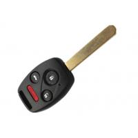 China Logo Included Honda Accord Remote Key , KR55WK49308 4 Button Remote Car Starter factory