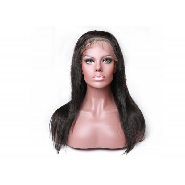 Quality Full Cuticle Human Lace Front Wigs , 150% Density Soft 26 Inch Lace Front Wig for sale