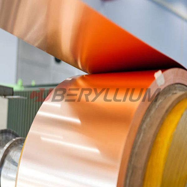 Quality QBe1.9Ti Beryllium Copper Alloy Strips 0.15mmx200mm Mechanical Electrical for sale