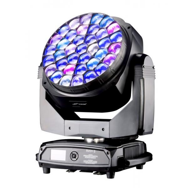 Quality 50000 hours 37x15w music stage LED Wash Moving Head 4-60 Degree Zoom Angle for sale