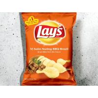 China Bulk Purchase: Lay's Brazil BBQ Pork Rib Flavor Chips - 58g (100 Pack Case) for Wholesale and Retail Sales factory