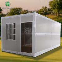 China Frame Galvanized Steel Foldable Prefab Shipping Container Homes Save Shipping Costs Supplier factory