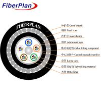China 12 24 48 Core G652D Steel Wire Armored Submarine Fiber Optic Cable GYTA33 factory